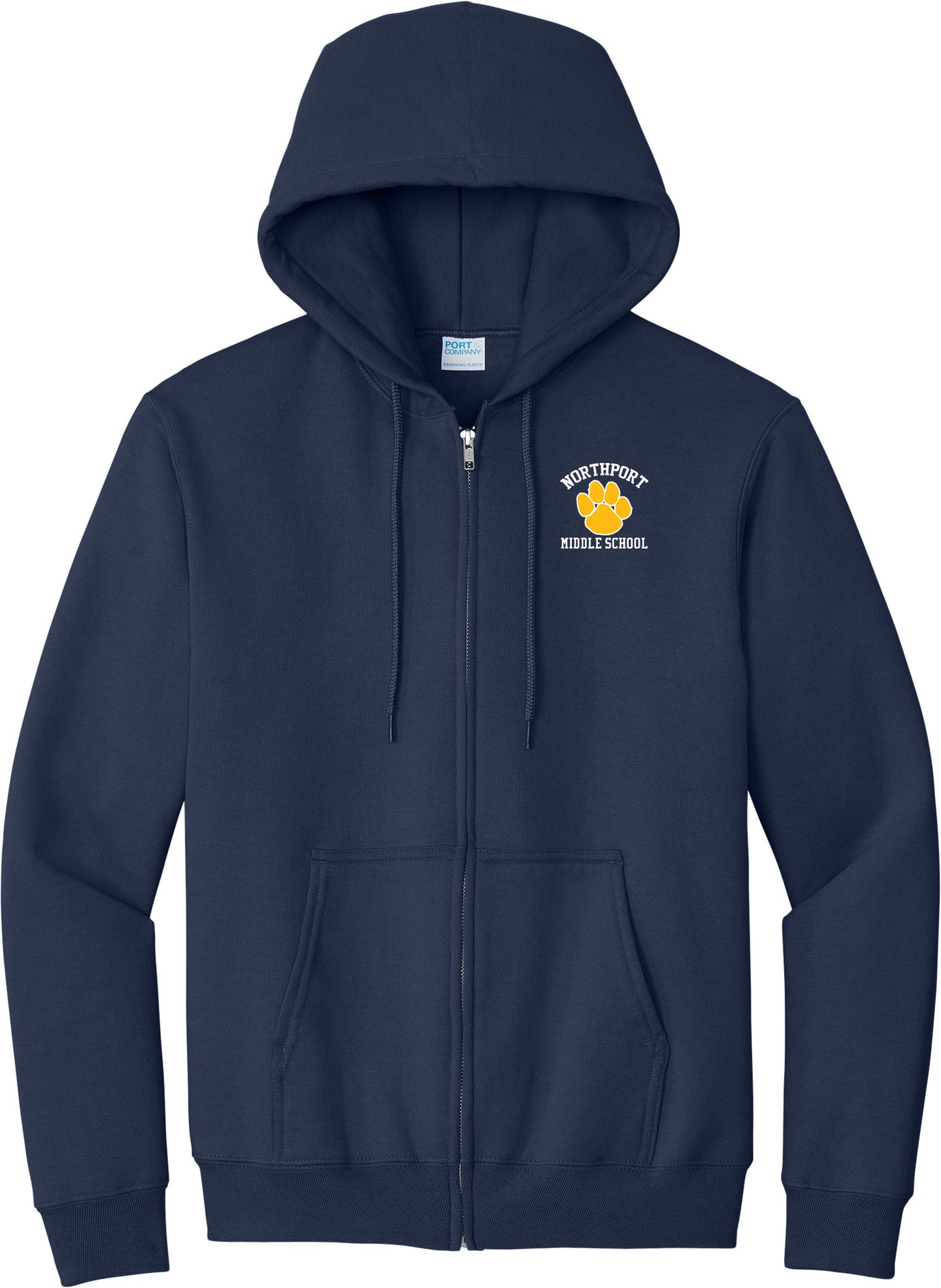 Northport Middle Zip Up - Ink That Apparel