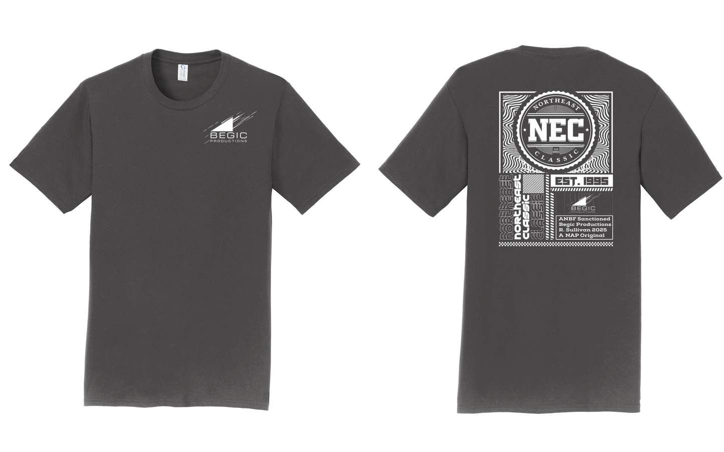 Begic Promotions Official NEC shirt