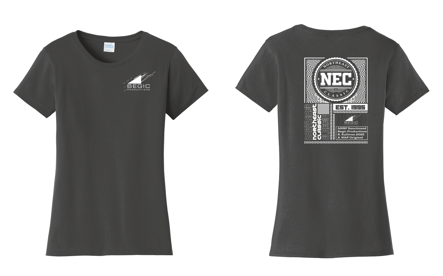 Begic Promotions Official NEC shirt