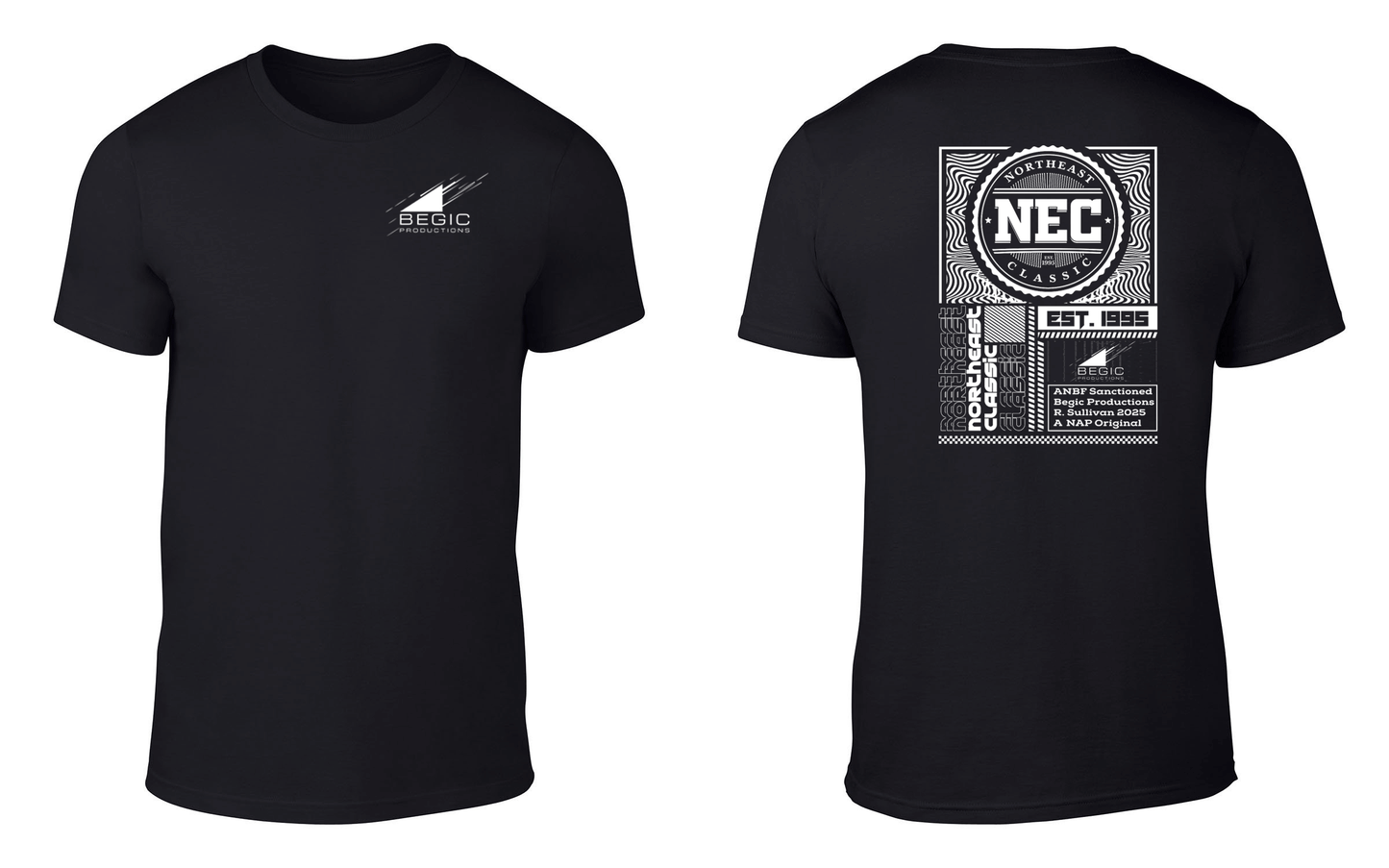 Begic Promotions Official NEC shirt